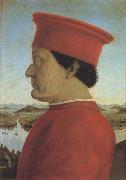 Piero della Francesca Federigo da Montefeltro and his Wife Battista Sforza (mk45) oil